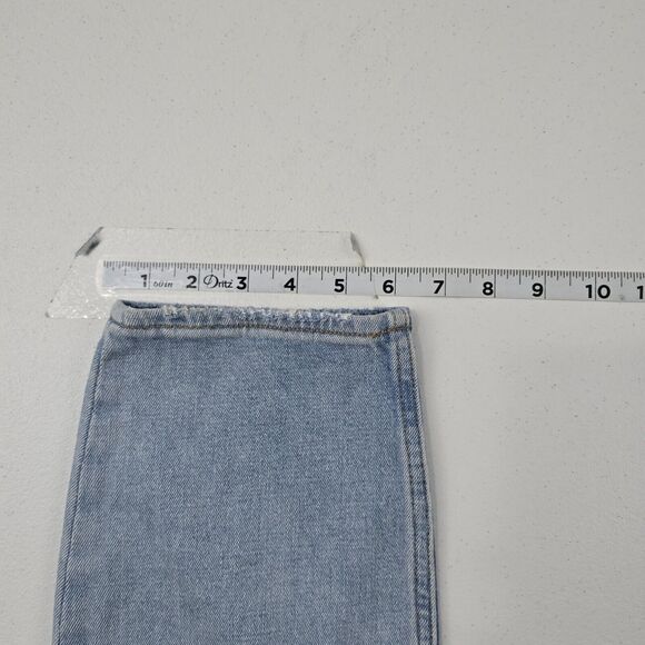 Abercrombie‎ & Fitch The Mom High Rise Curve Love Jeans 26 Light Wash 4192 - Picture 8 of 11